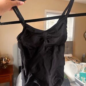 SKIMS Black Bodysuit